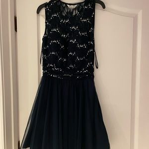 Navy dress